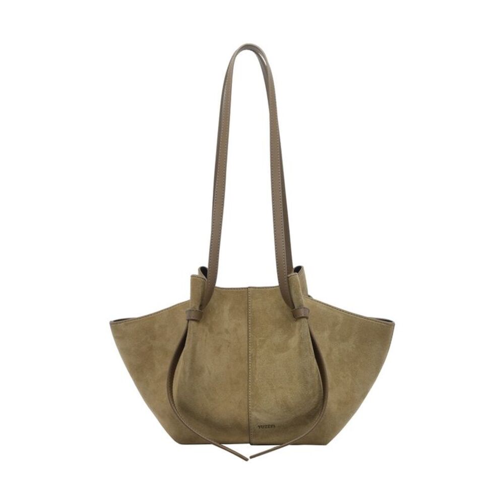 Yuzefi Women Suede Mochi Shoulder Bag